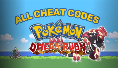 Pokemon Omega Ruby – Action Replay Cheat .